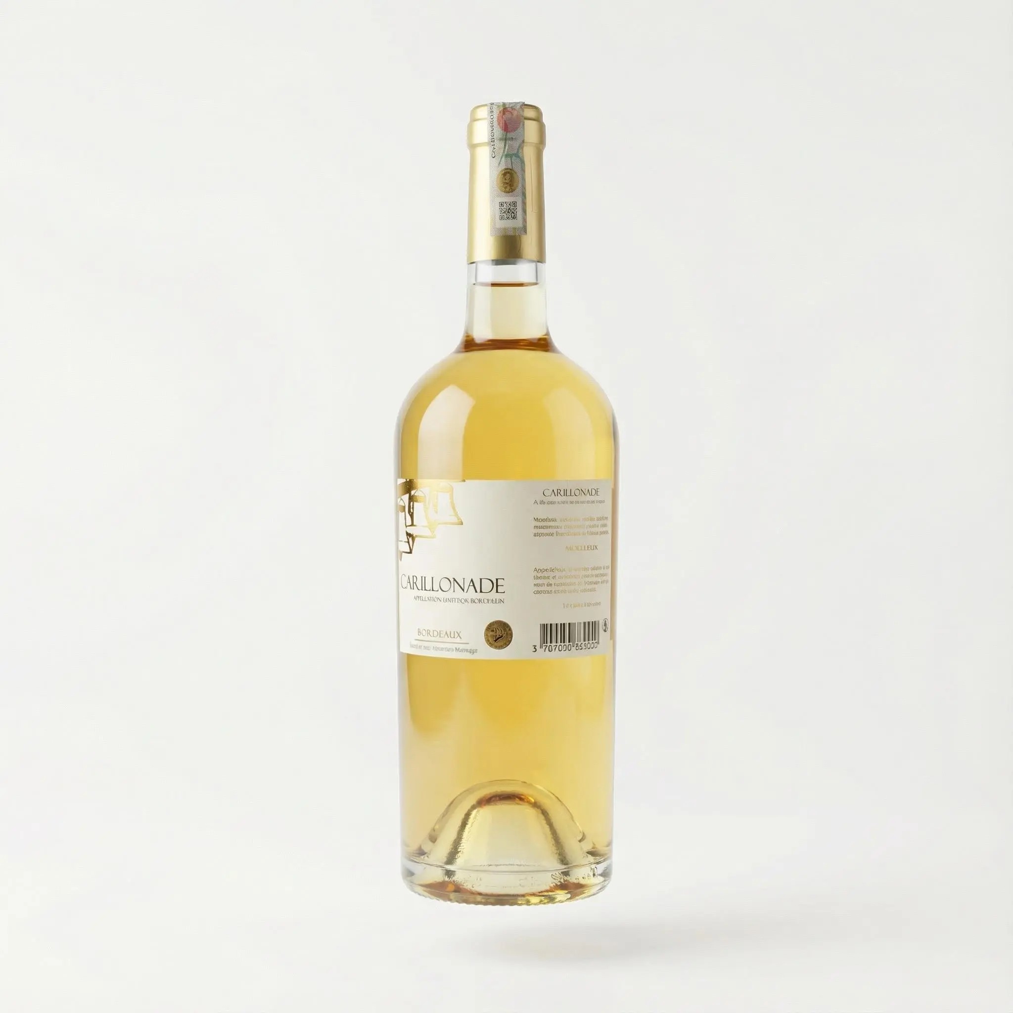 vin blanc Carillonade Cameroun bouteille 75 cl bordeaux